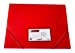 Pack of 12 A4 Assorted Colour 3 Flap Folders with Elasticated Closure