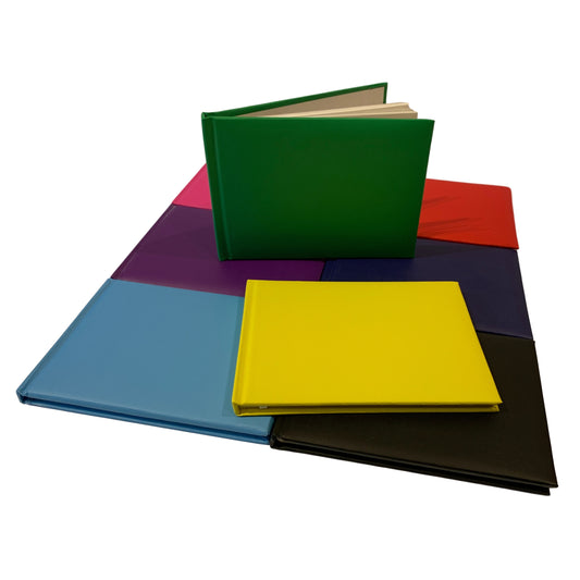 Plain Cover Purple Autograph Book by Janrax - Signature End of Term School Leavers