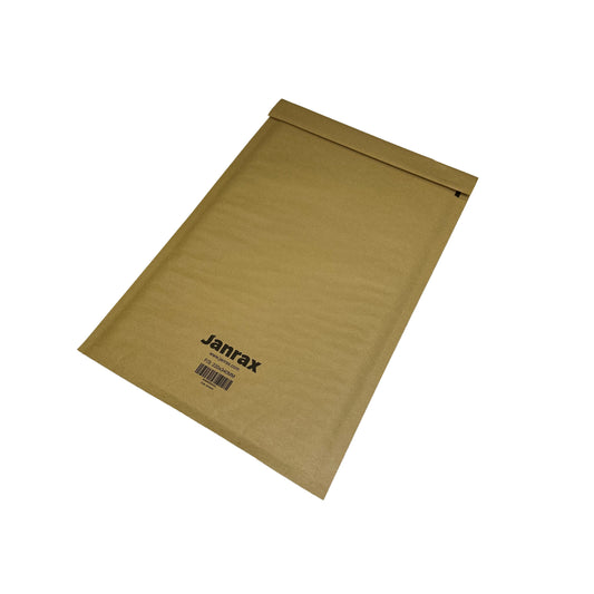 Bubble Lined Size 3/F Padded Brown Postal Envelope by Janrax