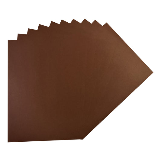 Pack of 100 A4 Brown Coloured Paper 75gsm Sheets