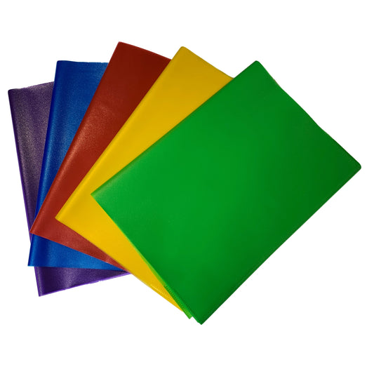 Pack of 10 A4 Frosted Purple Exercise Book Covers